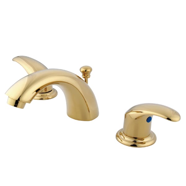Mini-Widespread Bathroom Faucet, Polished Brass